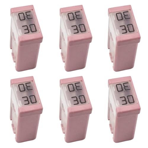30A 32V Mini Slotted Automotive MCASE Shaped Cartridge Fuse Kit - size: 30A