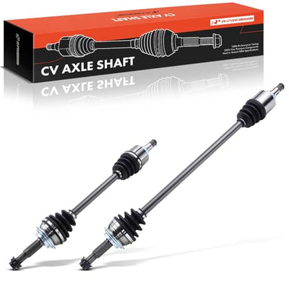 A-Premium Set of 2 Front CV Axle Shaft Assembly - style: Front Driver and Passenger Side