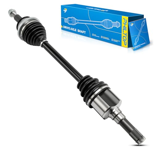 PHILTOP Rear Left CV Axle Shaft Assembly for Explorer 2002-2010, Mountaineer 2003-2010, Explorer Sport Trac 2007-2010, Aviator 2003-2005, 66-2193 CV Axle Shafts - size: 66-2193
