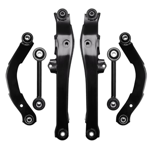 KAX 6pcs Rear Control Arms Kit for Jeep Patriot Compass 2007-2015 - size: Jeep Patriot 2007-2015