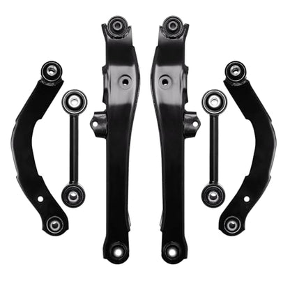 KAX 6pcs Rear Control Arms Kit for Jeep Patriot Compass 2007-2015 - size: Jeep Patriot 2007-2015