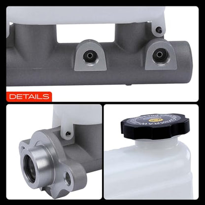 A-Premium Brake Master Cylinder with Reservoir and Cap