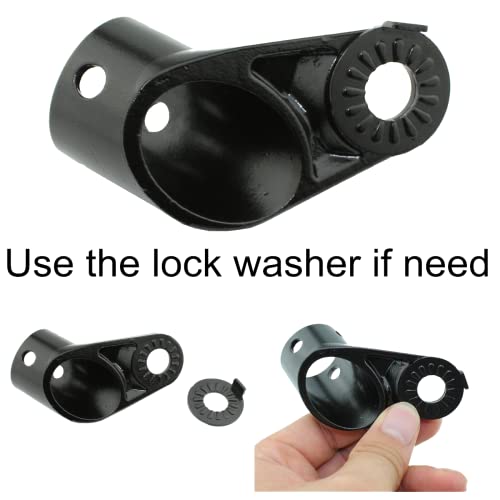 Bike Trailer Hitch Coupler for Instep and Schwinn Bike Trailer for Kids/Dog Replacement Bicycle Trailer Attachment for Baby Bike Trailers - color: 1 Pack Coupler