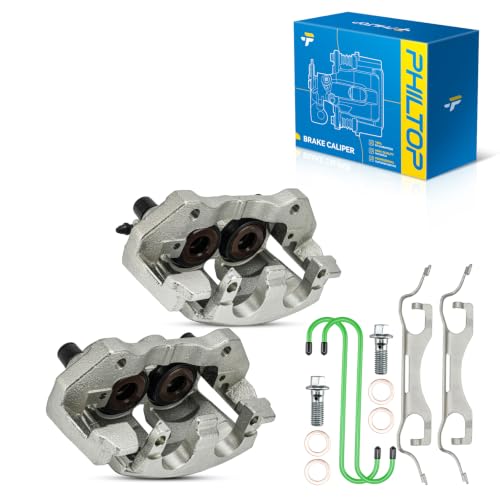 PHILTOP Brake Caliper for 2011-2017 Jeep Grand Cherokee - size: 18-B5296, 18-B5297