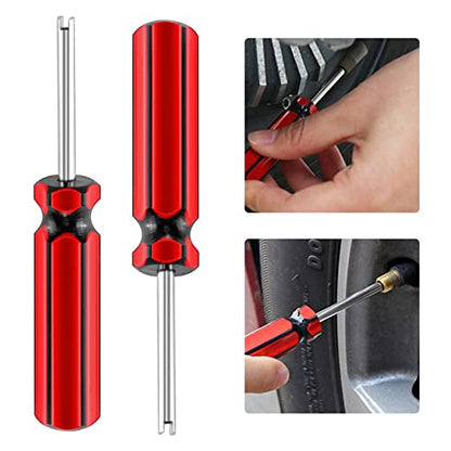 5 Pcs Valve Core Removal Tool,Car Tire Valve Stem Removal Tool