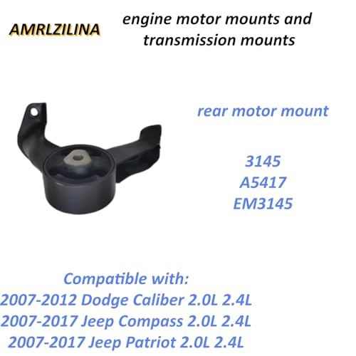 Engine Motor Transmission Mount Kit for Compass 2007-2017