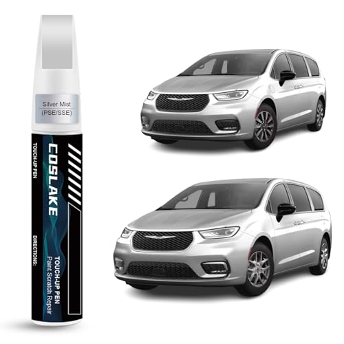 Car Touch Up Paint(Silver Mist(PSE/SSE)) for Chrysler - color: Silver Mist(PSE/SSE) for 2024 Pacifica/2024 Pacifica Plug-in Hybrid/2023 Pacifica/2023 Pacifica Plug-in Hybrid/2024 Voyager/2023 Voyager
