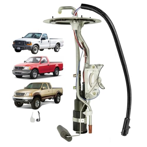 Electric Fuel Pump Assembly for 1999-2003 Ford F-150 4.2L/4.6L/5.4L, 2004 F-150 Heritage, 1999 F-250 4.6L - Replace E2237S, XL3Z-9H307-BB, PFS105 - color: E2237S