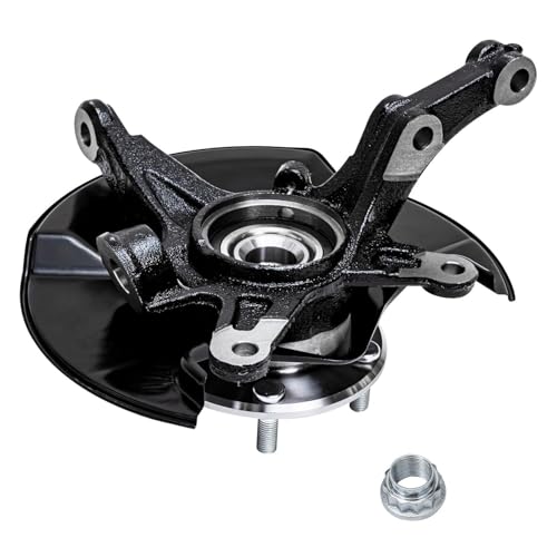 Detroit Axle - 4pc Front Steering Knuckles Kit for 2006-2011 Honda Civic - size: 4QU47720/ Big strut kit