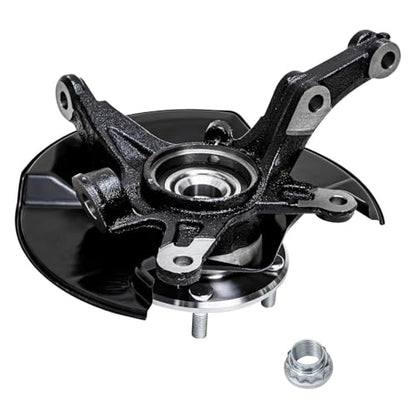 Detroit Axle - 4pc Front Steering Knuckles Kit for 2006-2011 Honda Civic - size: 4QU47720/ Big strut kit