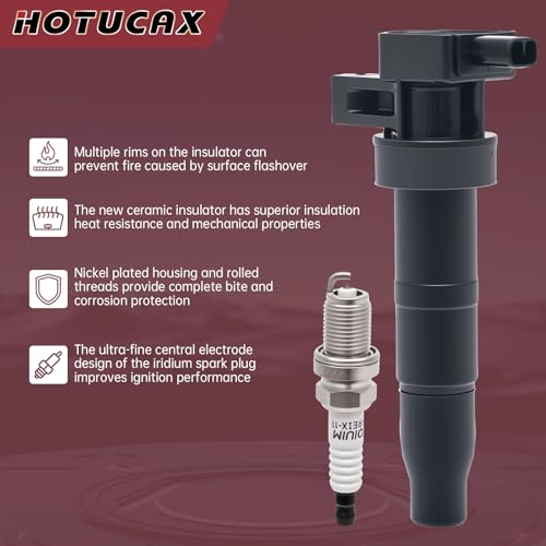 UF546 Ignition Coils & Iridium Spark Plug Set, 6 Pack - size: UF546 & Spark Plugs
