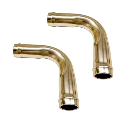 Sun Walker 2 PCS 90° Elbow Heater Hose Connector, 5/8" 16mm Automotive Heater Pipe Adapter Elbow Coolant Fitting, 90 Degree Bend Hose Connectors Replacement, Car Accessories - color: 16mm