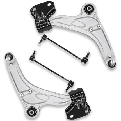 4PCS Front Lower Suspension Control Arms & Sway Bar Links Kit with Ball Joint, Fit for Ford Edge 2015-2022, Fit for Lincoln MKX 2016-2018, Replaces OE# K623491 K623490 K750740 - size: 4Pcs Control Arm Suspension Kit