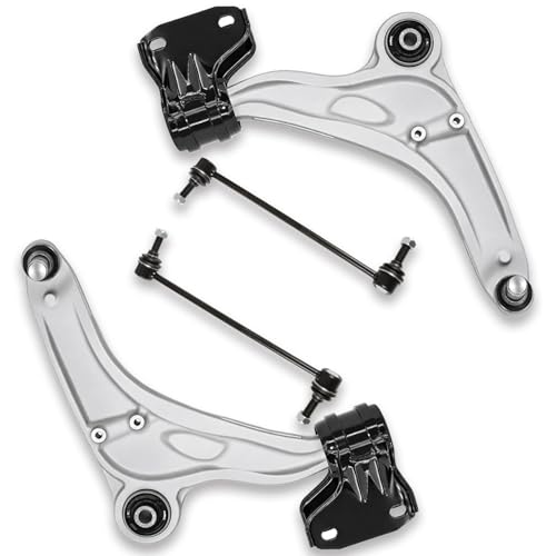 4PCS Front Lower Suspension Control Arms & Sway Bar Links Kit with Ball Joint, Fit for Ford Edge 2015-2022, Fit for Lincoln MKX 2016-2018, Replaces OE# K623491 K623490 K750740 - size: 4Pcs Control Arm Suspension Kit