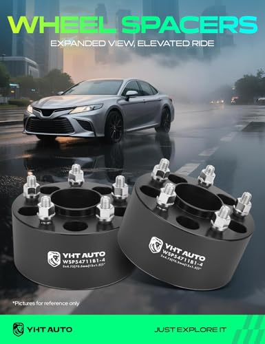 YHTAUTO 5x4.75 Hub Centric Wheel Spacers 3 Inch for Buick, Chevy, GMC - size: 3 Inch Thickness, style: 4 PCS
