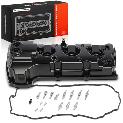 A-Premium Upgraded Aluminum Right Engine Valve Cover with Gasket & Bolts Compatible with Ford F-150 2013-2016, Transit-150/250/350/350HD, Expedition & Lincoln Navigator, 3.5L Turbo Engine Only