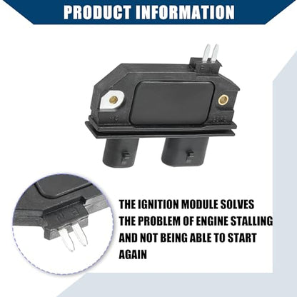 Ignition Module Control Unit for Mercury Marine/Front Ignition Module/Durable Plastic / 1Pcs Black
