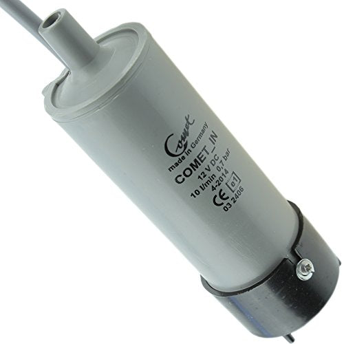 Submersible Water, Fuel and Diesel Transfer Pump 12V | Portable and small - Produces 2.69 GPM |Ideal solution for Barrel, Tank, Camper, Trailer, RV, Boat