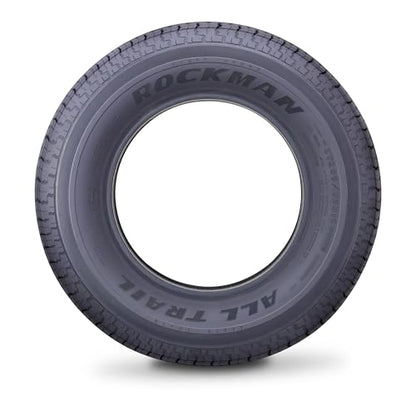 ROCKMAN Heavy Duty Trailer Tire ST205/75R15 10-Ply Load Range E 110M, Set1 - size: ST205/75R15 /10PR