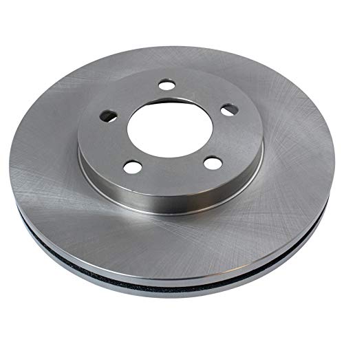 TRQ Front Brake Pad and Rotor Set Ceramic Vented Rotors - style: BKA10809