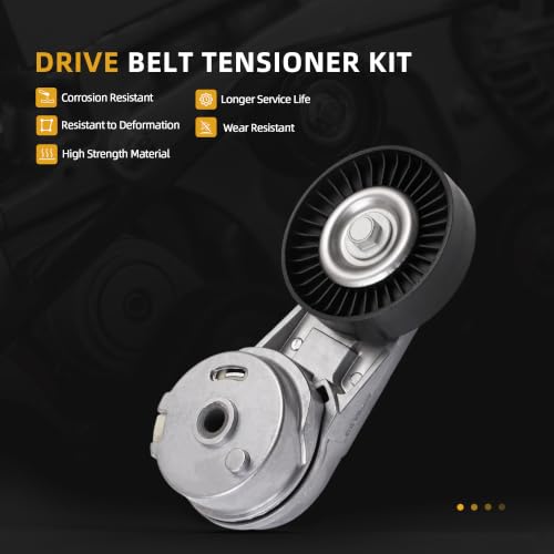 Serpentine Belt with Tensioner Kit #38177 419-015 49281 89316 - size: 2002-2010 for Cobalt/Sunfire