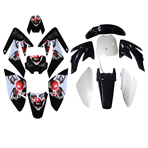 Plastics Fender Fairing Kit + Stickers Dirt Pit Bike 125cc 140