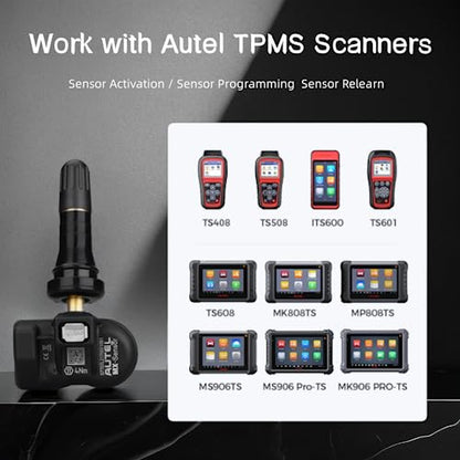 Autel TPMS Sensors, MX Sensor 315MHz + 433MHz MaxiTPMS Tire Pressure Sensor