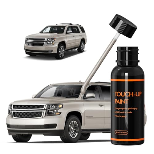 GWT/WA102V Champagne Silver Touch Up Paint for Chevy, Auto Paints - color: Champagne Silver GWT/WA102V