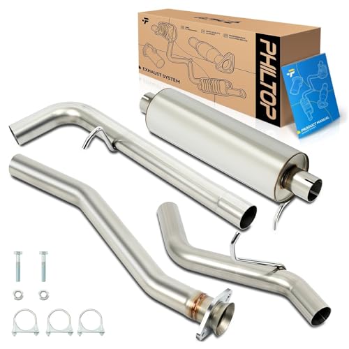 PHILTOP Cat-Back System for 2011-2014 Ford F-250/F-350 Super Duty V8 6.7T - size: 2011-2014 Ford F-250/F-350 Super Duty V8 6.7T