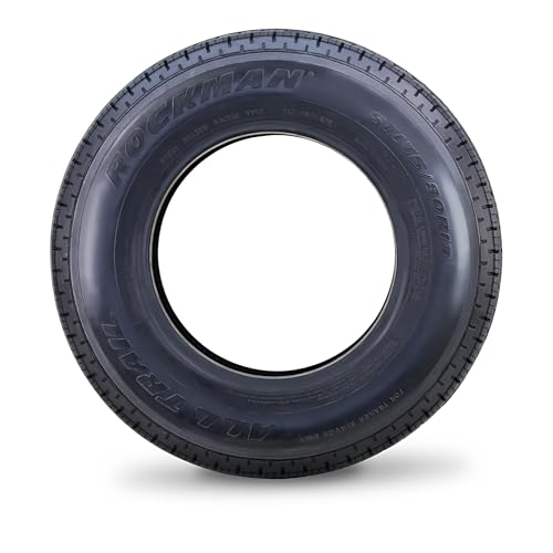 ROCKMAN Trailer Tire ST175/80R13 6-Ply LR C 91M Steel Belted Radial, Set2 - size: ST175/80R13/6PR