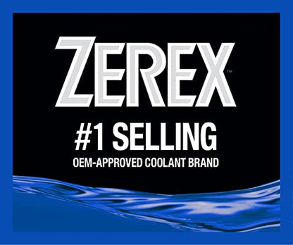 Zerex Asian Vehicle Blue Silicate and Borate Free 50/50 Prediluted Ready-to-Use Antifreeze/Coolant 1 GA (Pack of 2) - size: 1 Gallon (Pack of 2)