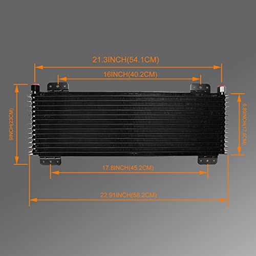 LPD47391 Transmission Oil Cooler Kit (Black) - color: Black