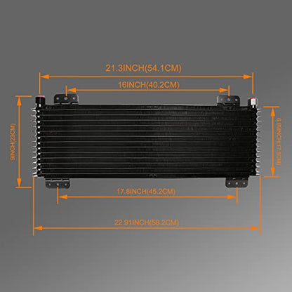 LPD47391 Transmission Oil Cooler Kit (Black) - color: Black
