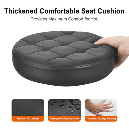 JOSTZHXIN Garage Mechanic Stool Chair Rolling Shop Chair, Height Adjustable Garage Shop Seat, Low Stools with Storage Tray, Rolling Stool for Salon SPA Tattoo (Style 1) - style: Style 1