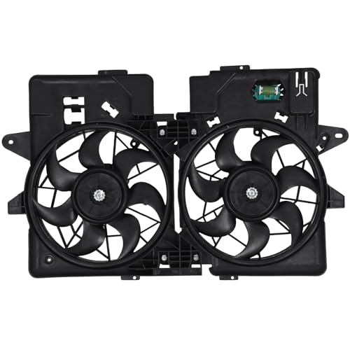 SCITOO 620132 Radiator Condenser Cooling Fan Assembly for Ford & Mazda