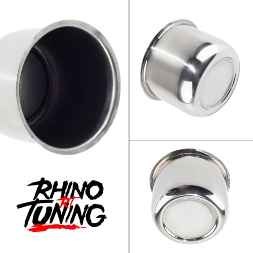 Rtrhinotuning Stainless Steel Push Through Center Caps 3.11" for Trailer Truck Rv Wheel Rims Chrome Trailer Hub Cap 2.35" Hight 4 PCS Wheel Center Caps - color: Chrome, size: 3.11" Center Hole, 2.35" Height
