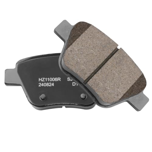 D1456 Rear Ceramic Disc Brake Pad Set Fit For Audi A3 2009-2010,A3 Quattro 2009-2013,ForVolkswagen Beetle 2012-2013,Eos 2009-2016,Golf/GTI 2012-2014,Jetta 2013 Hybrid SE,Passat 2012-2014