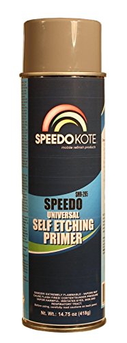 Speedokote SMR-295 Universal Self Etching Aerosol Gray Primer 14.75 oz Great Metal Adhesion