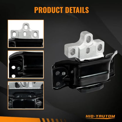 4PCS Engine Motor & Transmission Mount Kit Compatible with Volkswagen
