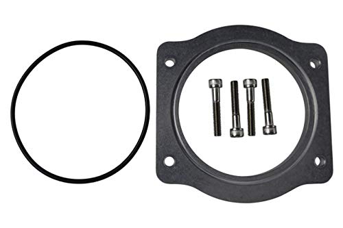 ICT Billet LS 92mm Throttle Body to 102mm Intake Manifold 4 Bolt TB Adapter LS1 LS3 LSX 551571 Natural