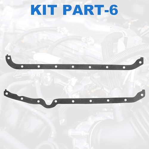 260-1045 Full Engine Gasket Set, 1955-1980 SBC 283 302 307 327 350 V8 Gasket Kit for Chevy C10 C20 Caprice Impala for Buick Century Skylark for Olds - size: KS2600