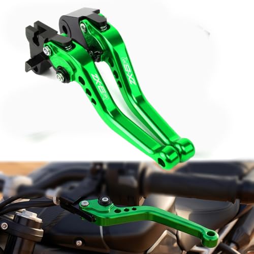 Motorcycle Brake and Clutch Levers Fit For ZX-6R ZX636 2019-2024 2025 2026 - color: Green