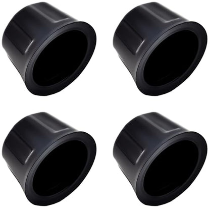 FDXGYH 4 PCS ATV Quad Go-Kart Rims Wheels Rubber Dust Cover Cap