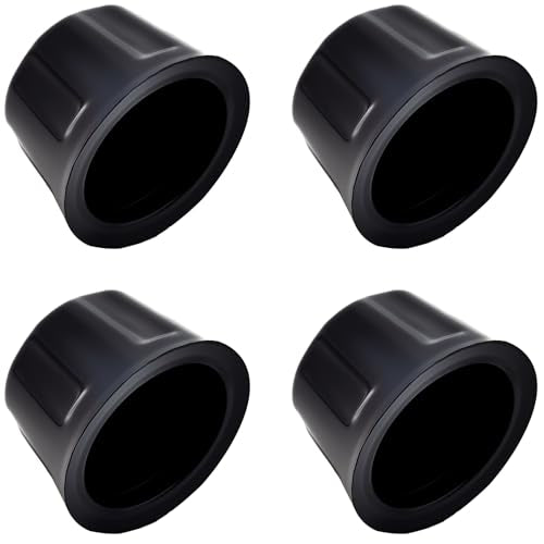 FDXGYH 4 PCS ATV Quad Go-Kart Rims Wheels Rubber Dust Cover Cap