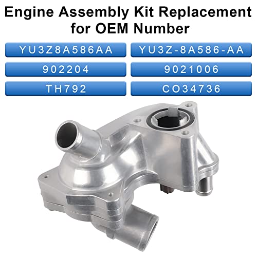 Aluminum Coolant Thermostat Housing Compatible with 1997-2001 Ford Explorer - size: 902204
