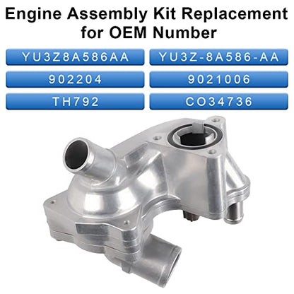 Aluminum Coolant Thermostat Housing Compatible with 1997-2001 Ford Explorer - size: 902204