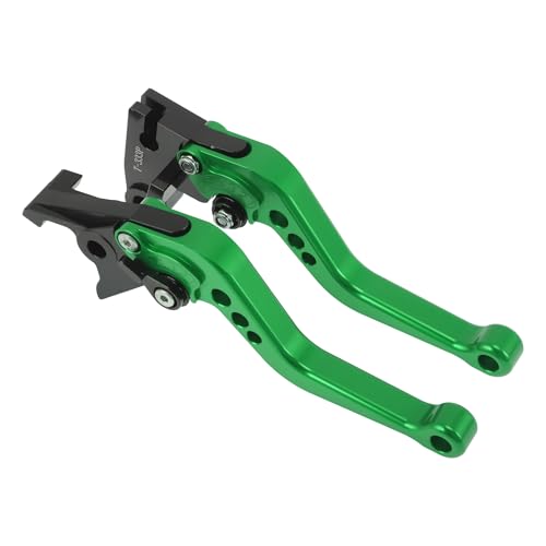 Short Brake Clutch Levers for Triumph Tiger 800 XC/XCX 2015-2018 - color: Green