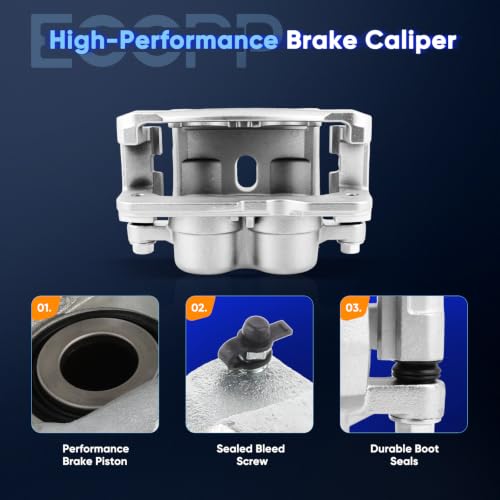 ECCPP 18-B4728 Front Right/Rear Left Disc Brake Caliper Assembly W/Bracket - size: Front Right/Rear Left[18-B4728]