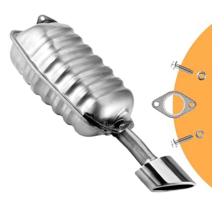 Direct Fit Exhaust Muffler For 2011-14 Hyunda Sonata 2.0T Left,HS08 - size: 2011-2014 SONATA 2.0L/2.4L
