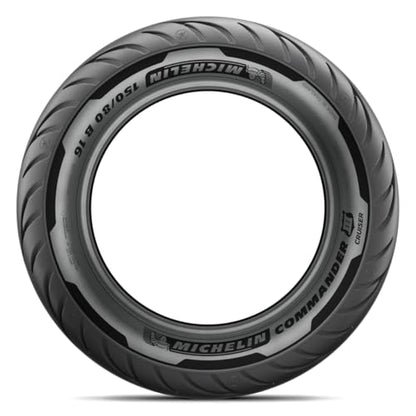 Michelin Commander III Cruiser Rear Motorcycle Tire – 140/90B16 77H Bias/TL‑TT - size: 140/90B-16 (77H) Cruiser Rear